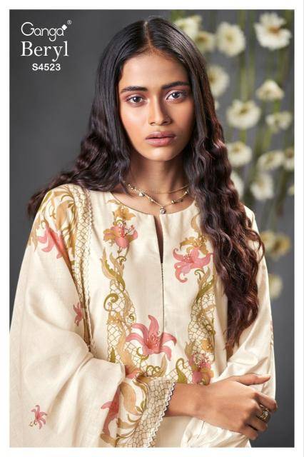 Ganga beryl 4523 Dress material suppliers in Pune